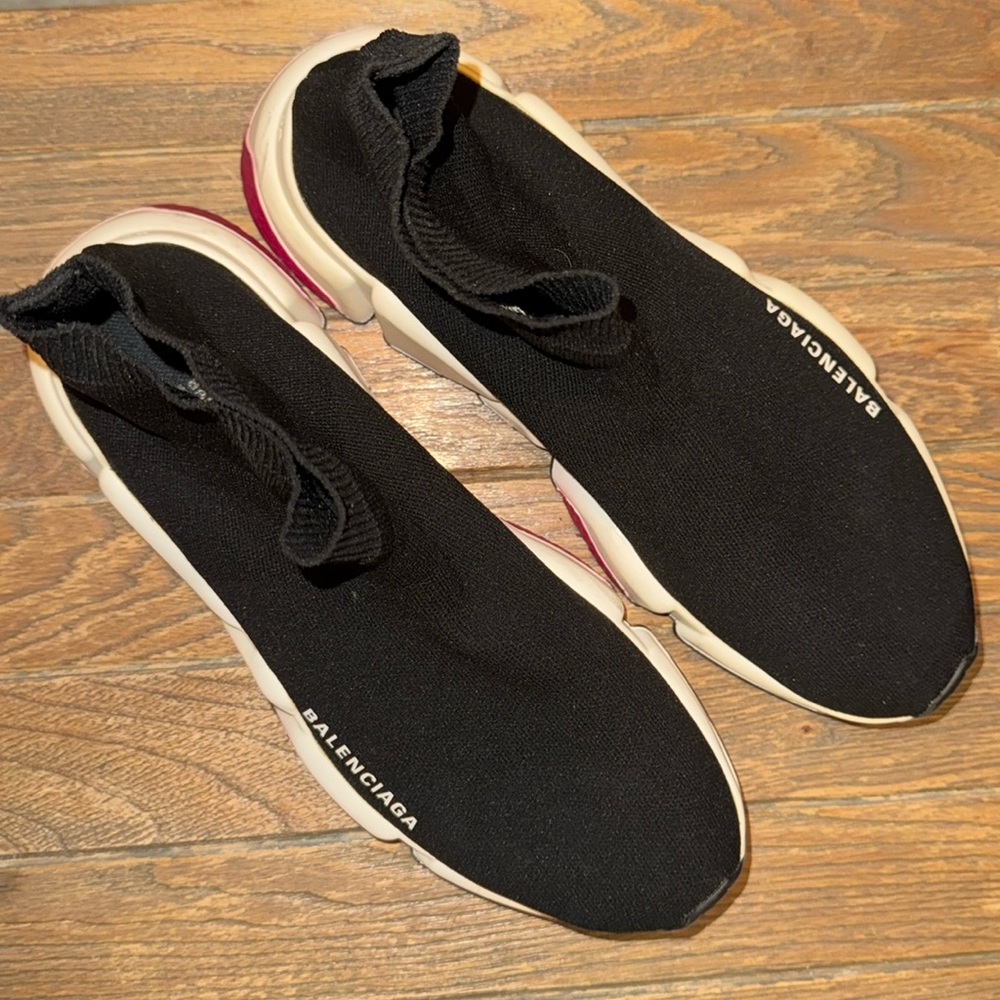 Balenciaga Speed Trainers 'Black Pink